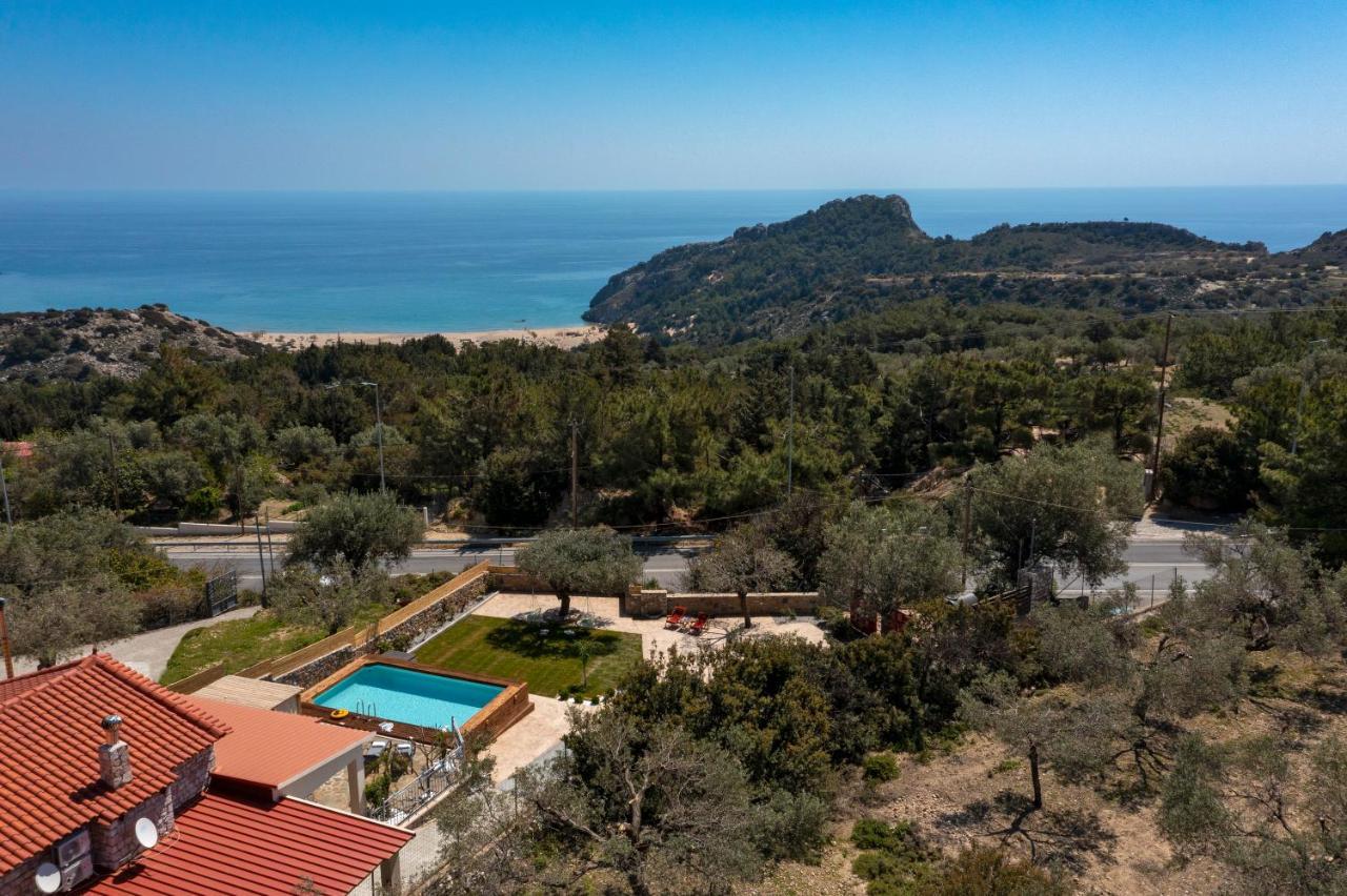 Sea Rock Villa Rodos อาร์คานเยโลส ภายนอก รูปภาพ